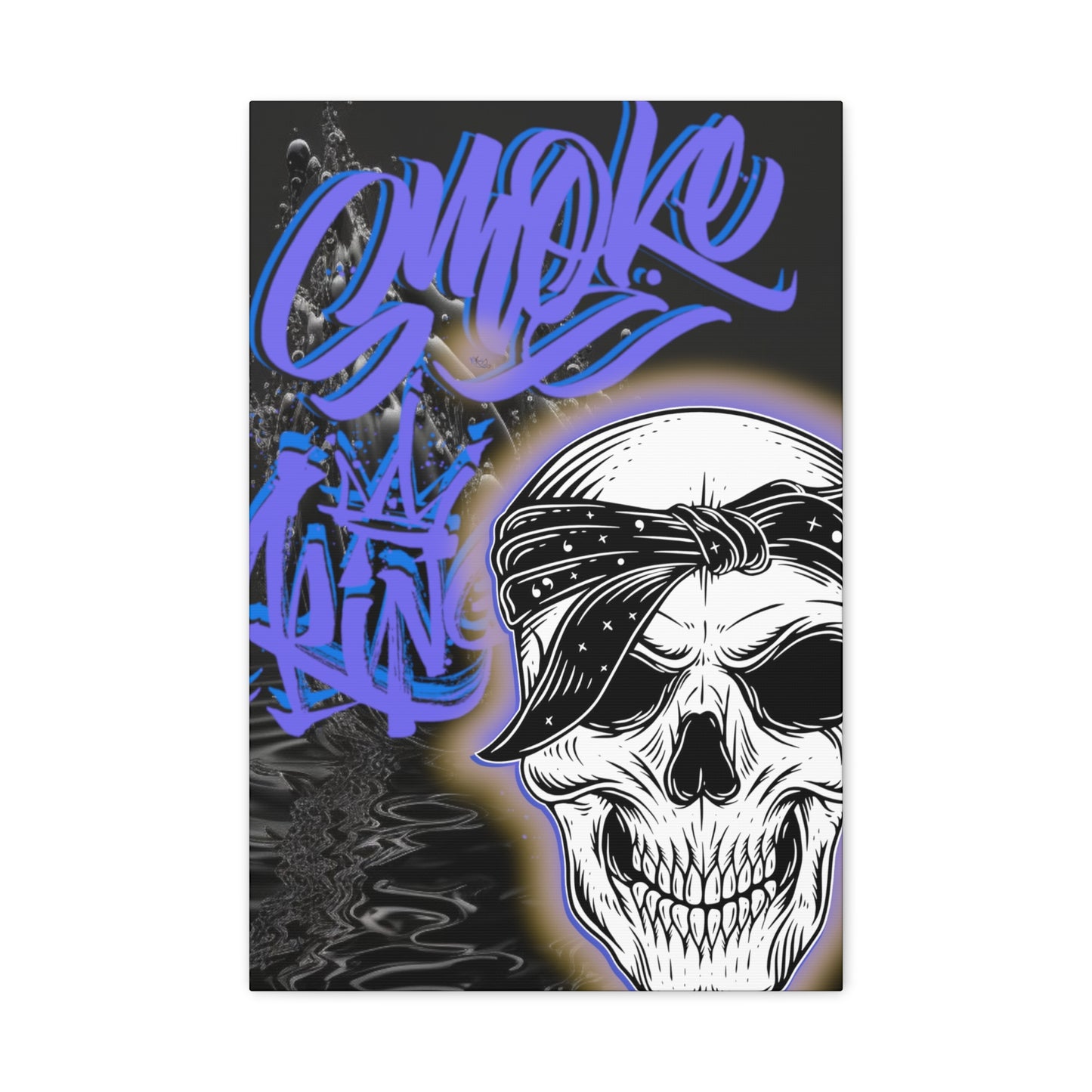 Smoke king wall canvas