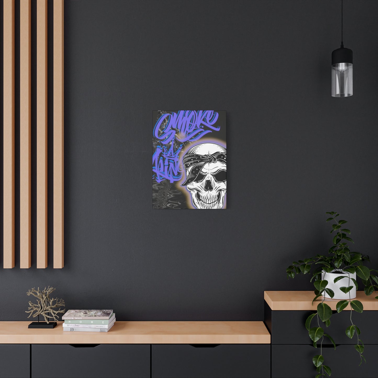 Smoke king wall canvas