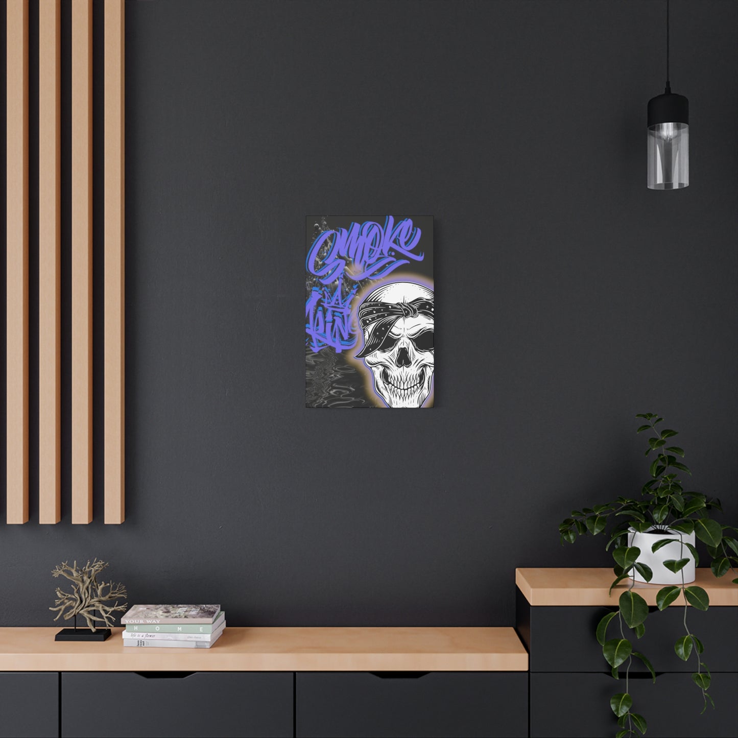 Smoke king wall canvas