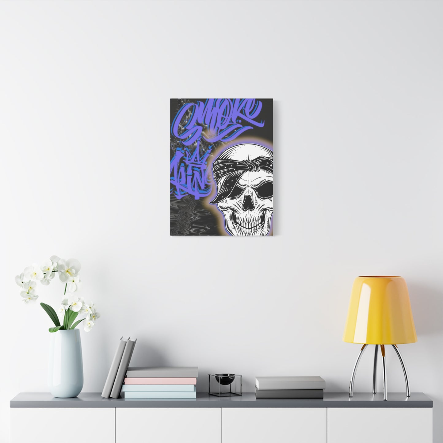 Smoke king wall canvas