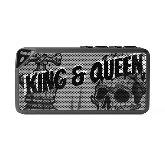 "King & Queen" Bluetooth Speaker - Portable Skull Design for Music Lovers