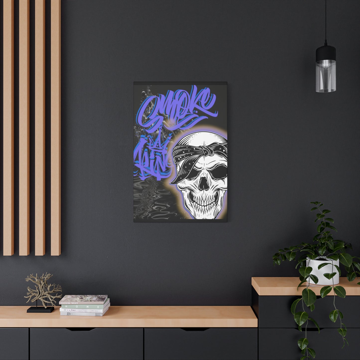 Smoke king wall canvas