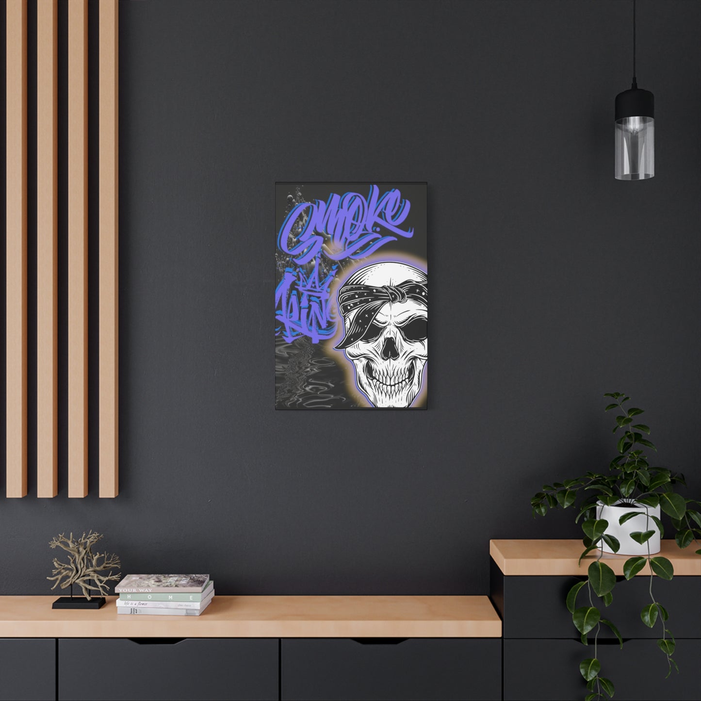 Smoke king wall canvas