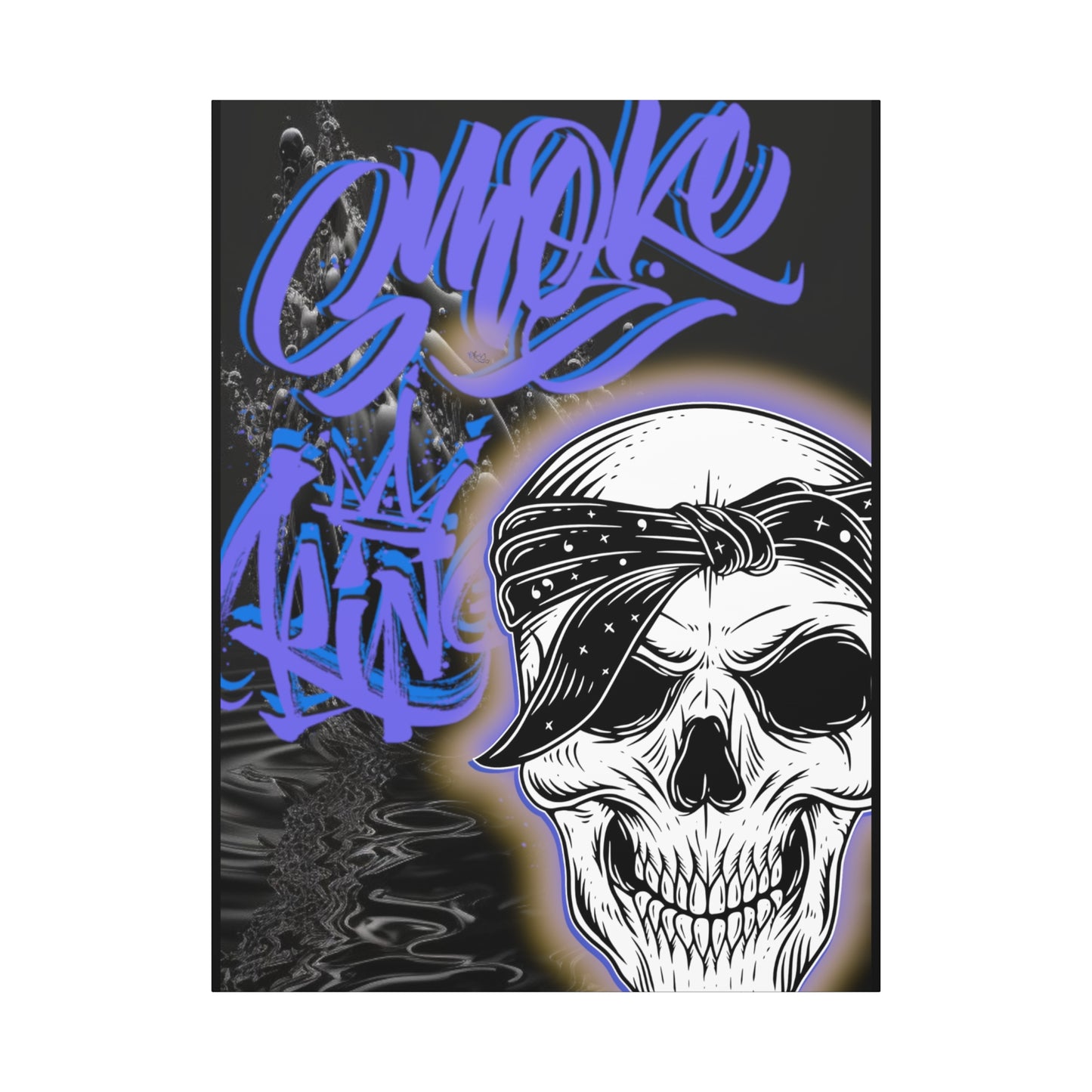 Smoke king wall canvas