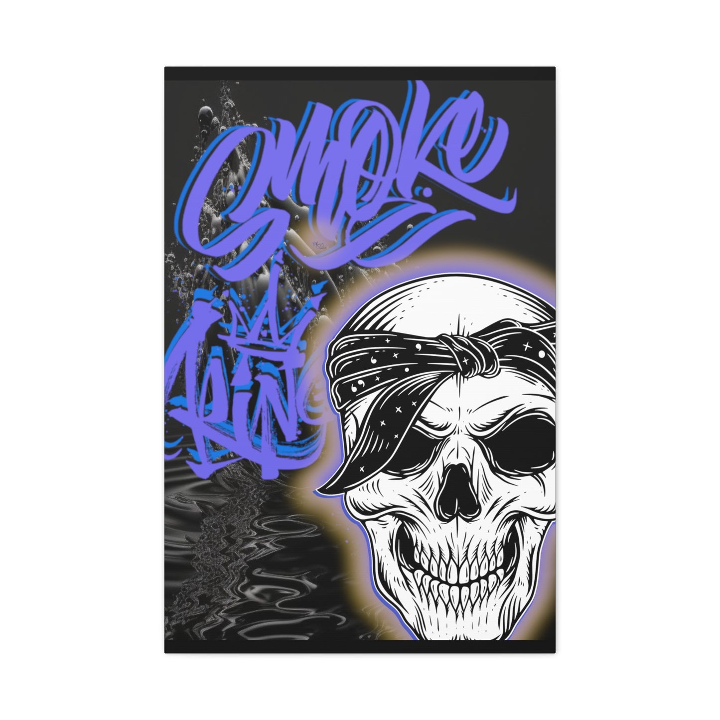 Smoke king wall canvas