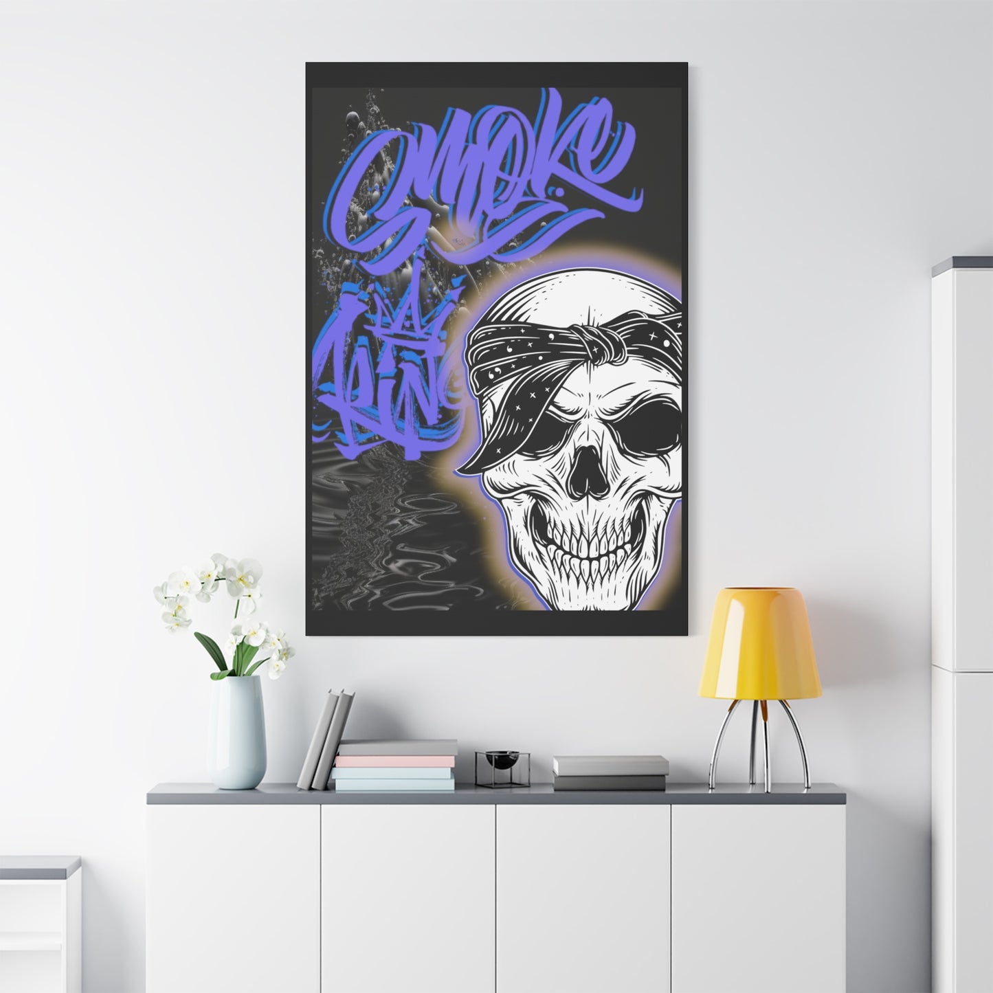 Smoke king wall canvas