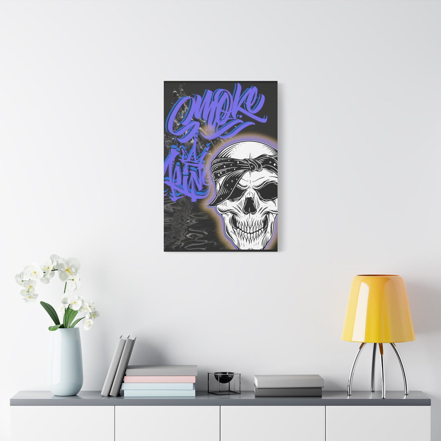 Smoke king wall canvas