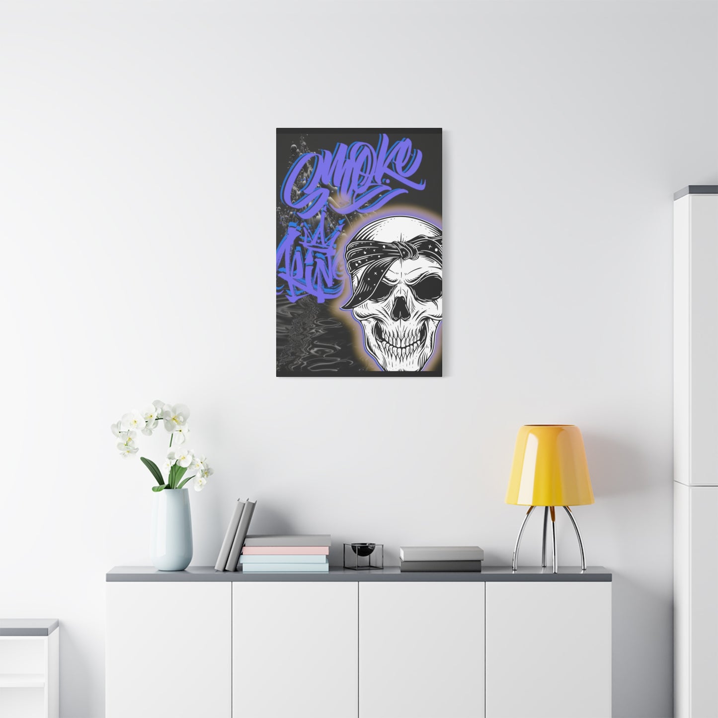 Smoke king wall canvas