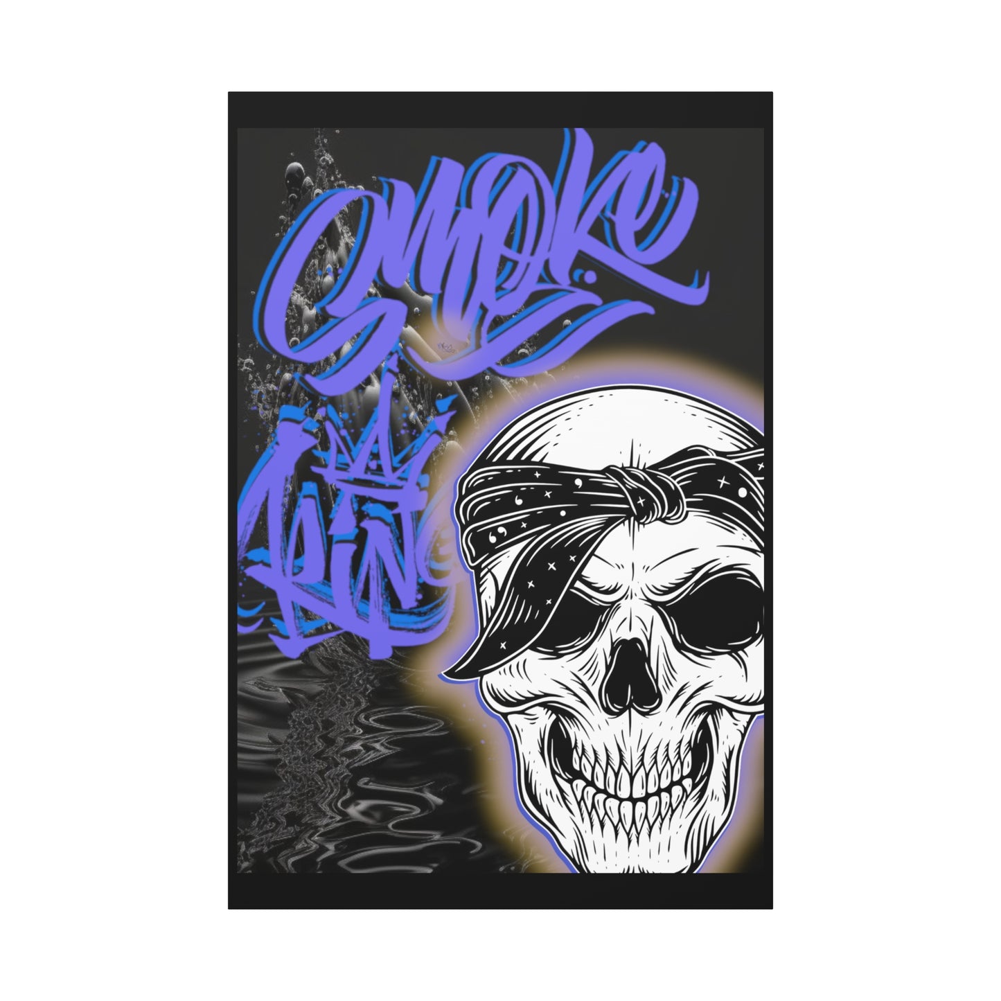 Smoke king wall canvas