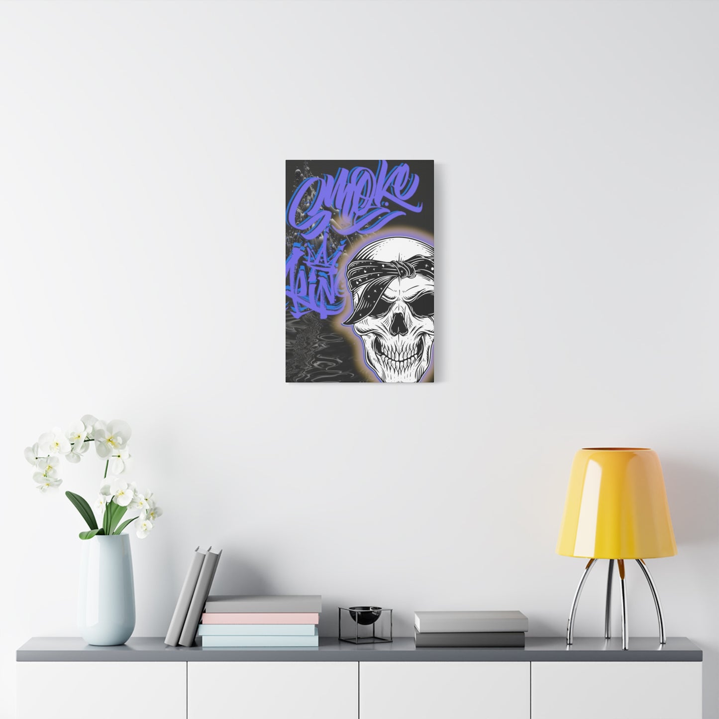 Smoke king wall canvas